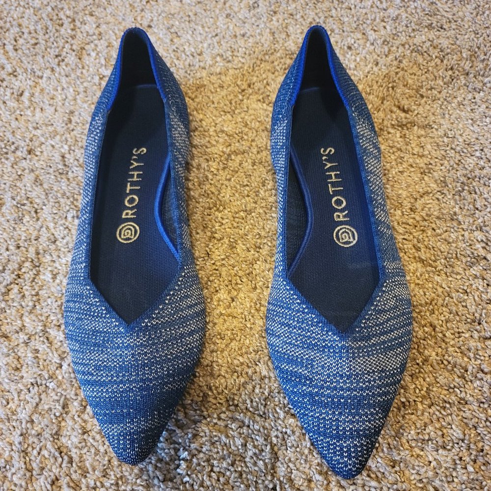 Rothy's Indigo Heather Points